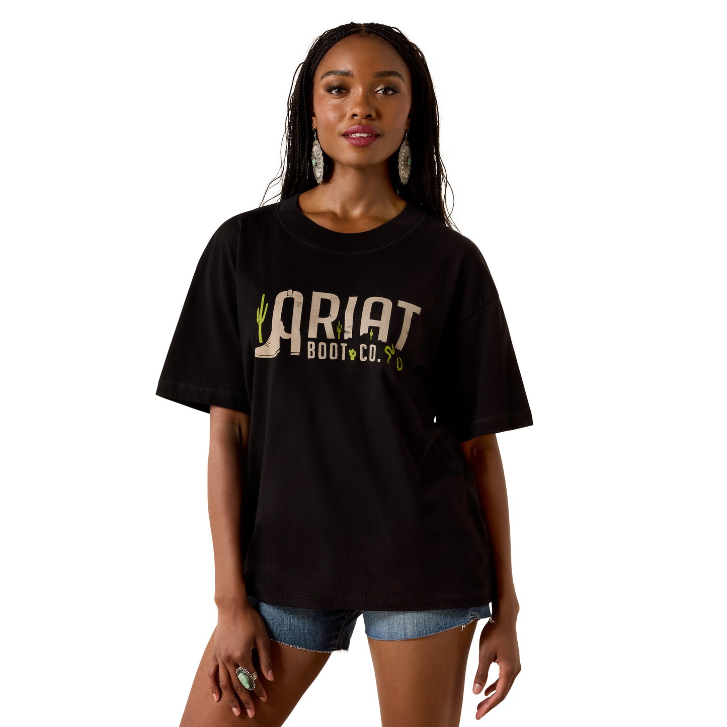 Ariat Women's Boot Logo T-shirt - Black