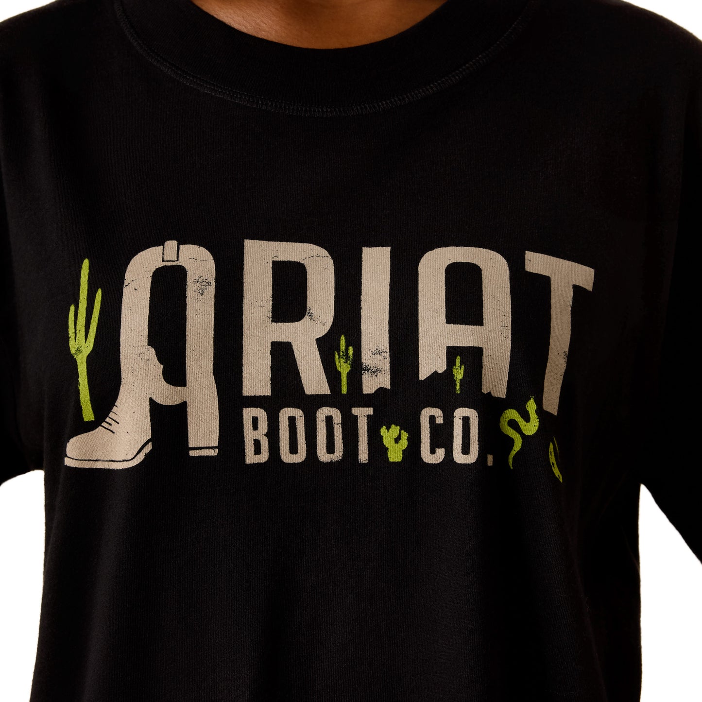 Ariat Women's Boot Logo T-shirt - Black