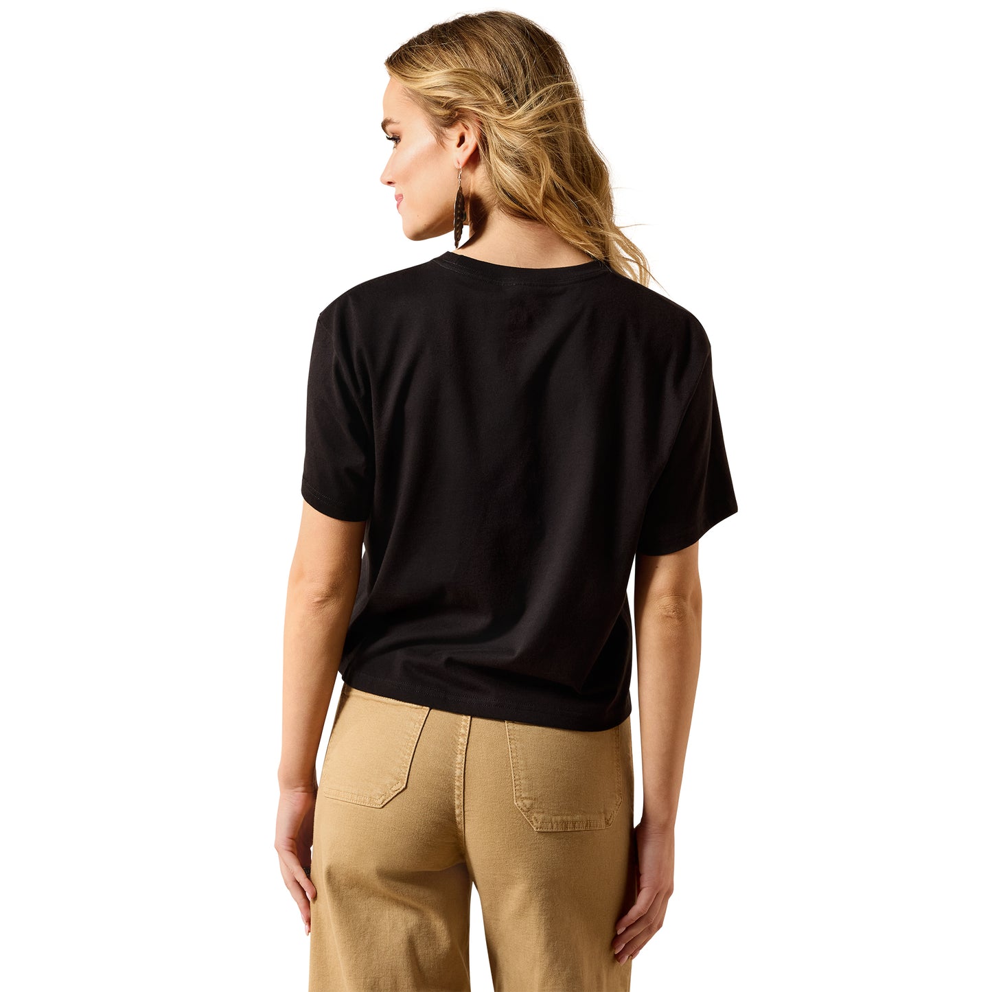 Ariat Women's Cacti Cowboy Hat T-shirt - Black