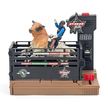Big Country Toys PBR Bucking Bull and Rider