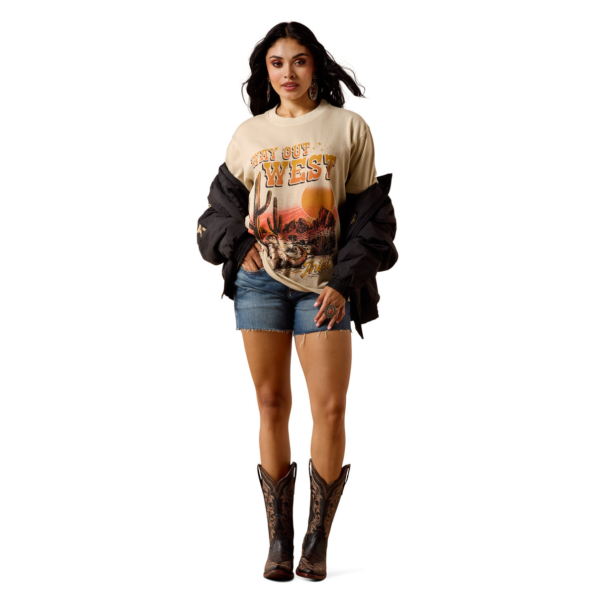 Ariat Women's Desert Sun T-shirt - French Oak