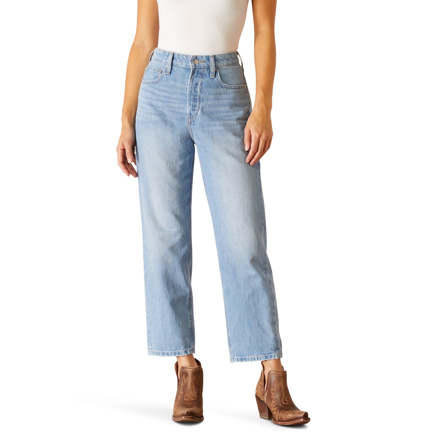 Ariat Womens Ultra High Rise Tomboy Straight Leg