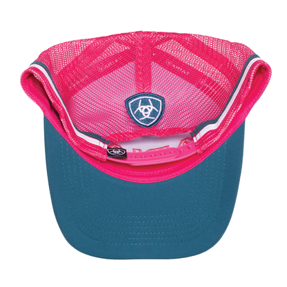 Ariat Arrow Trucker Cap - Pink/Navy