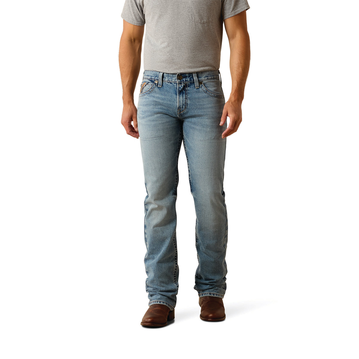 Ariat Mens M7 Slim Straight - Bolt Emmett