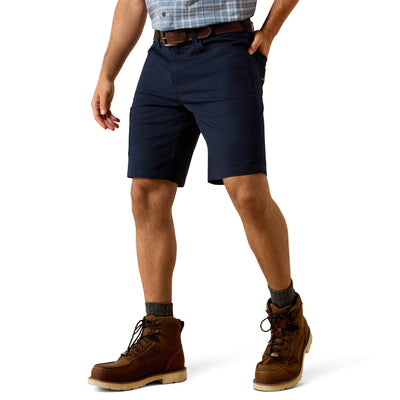 Ariat Men's Rebar Made Tough Durastretch 10" Short - Dark Navy