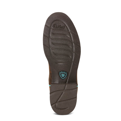 Ariat Women's Delilah Round Toe - Distressed Brown/ Fudge Brown