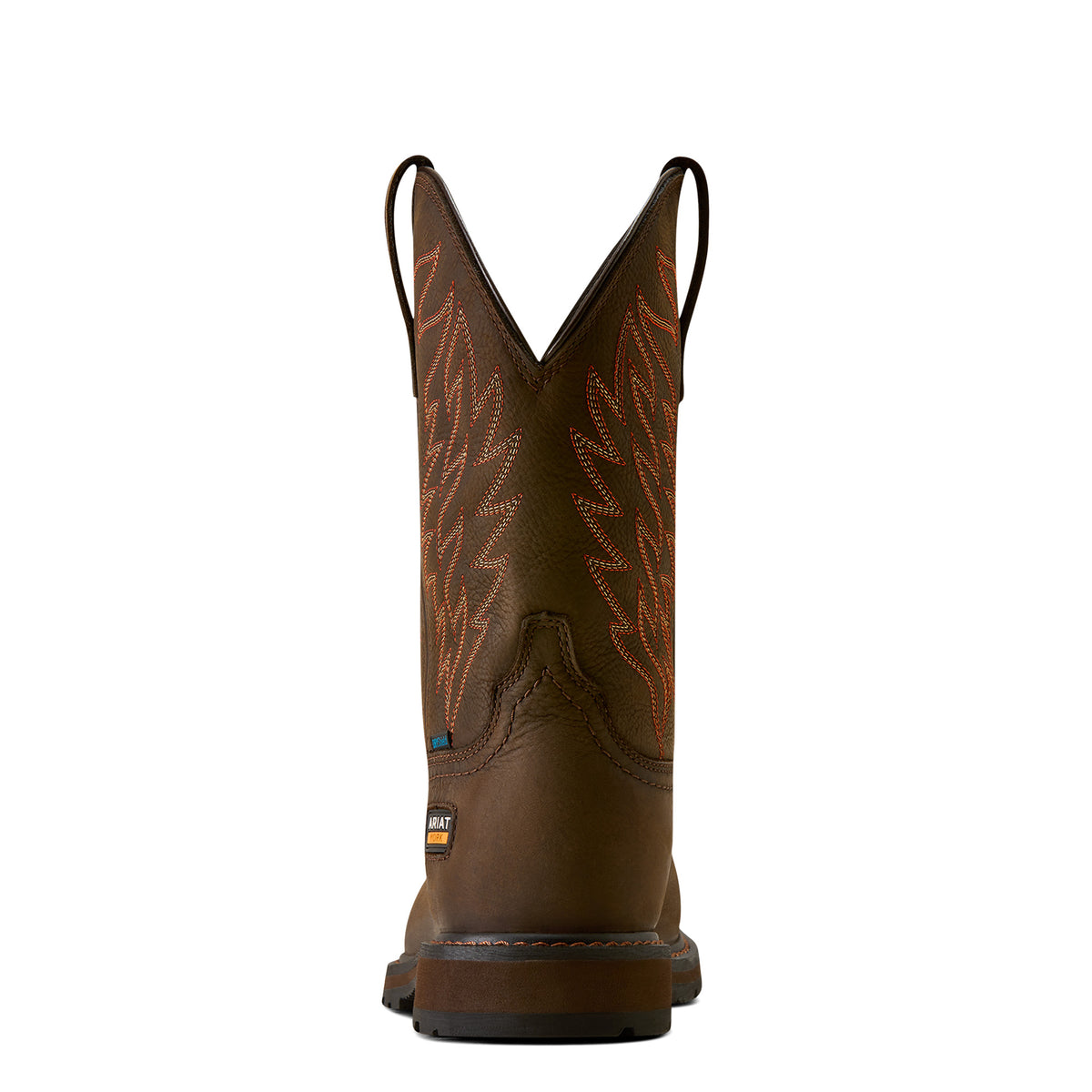 Ariat Men's Groundbreaker Wide Square Toe Steel Toe - Dark Brown
