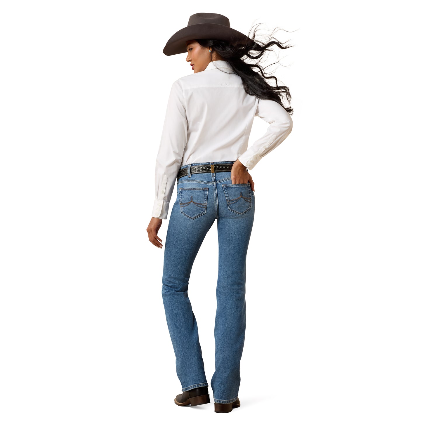 Ariat Women's Perfect Rise Acclimatise Boot Cut - Nayelli Panama