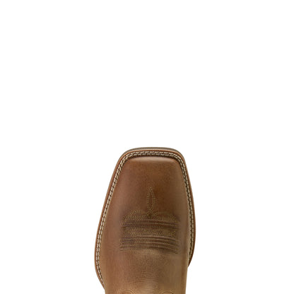 Ariat Men's Sport Steer Skull Sandstorm/ Bitter Chocolate