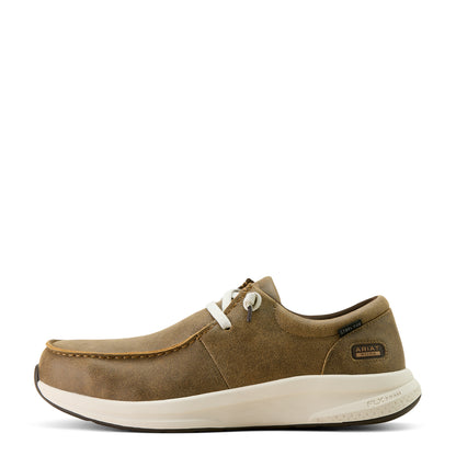 Ariat Mens Buckeye Steel Toe Work Shoe - Brown Bomber