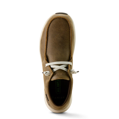 Ariat Mens Buckeye Steel Toe Work Shoe - Brown Bomber