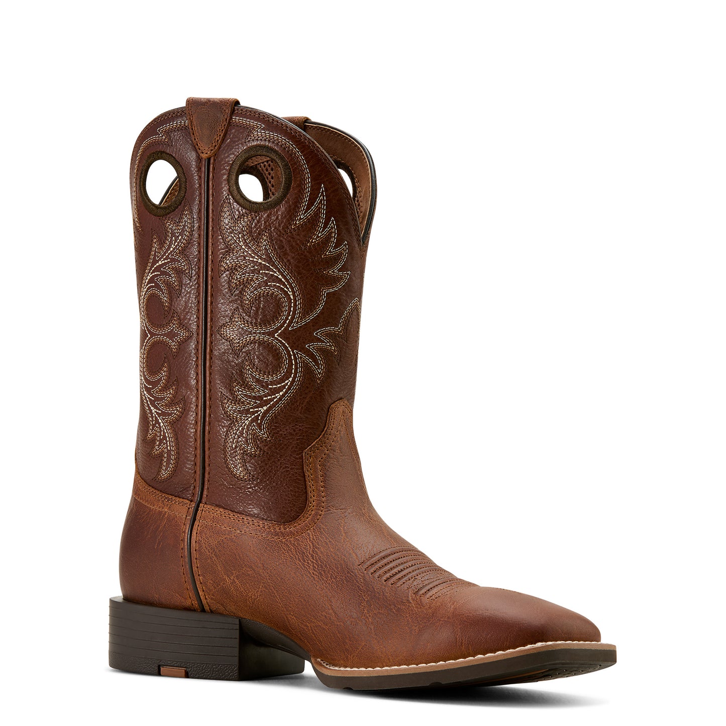 Ariat Mens Sport Rodeo Aged Tan Elephant Print / Luna Tan