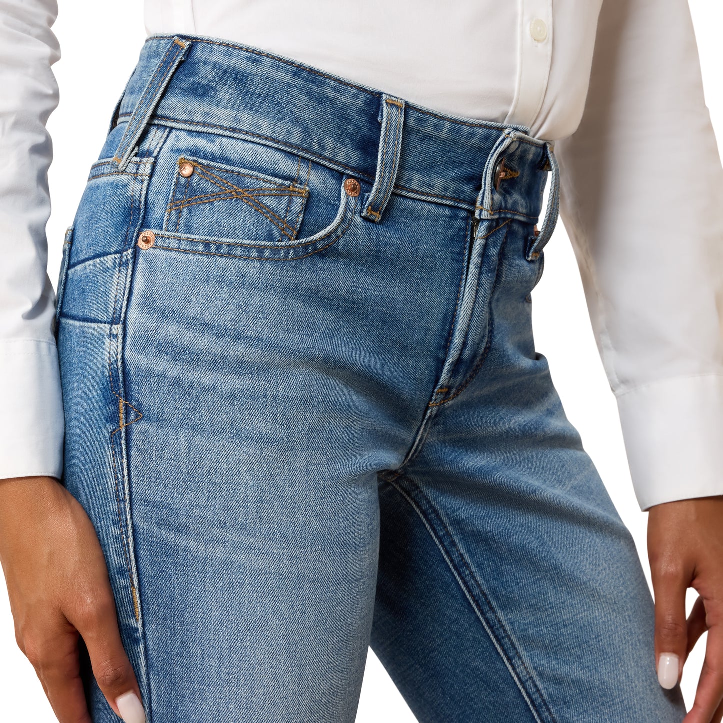 Ariat Women's Perfect Rise Acclimatise Boot Cut - Nayelli Panama