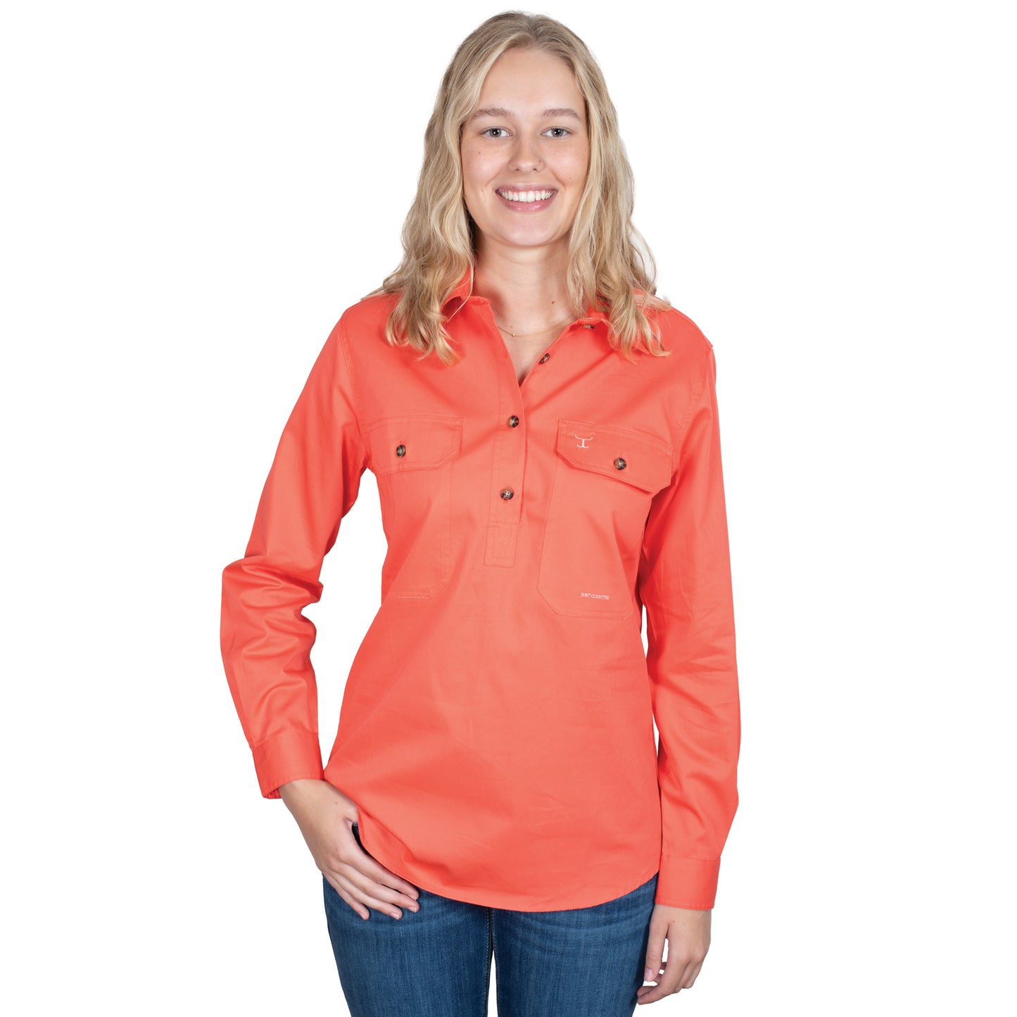 JUST COUNTRY WMNS WORK SHIRT JAHNA