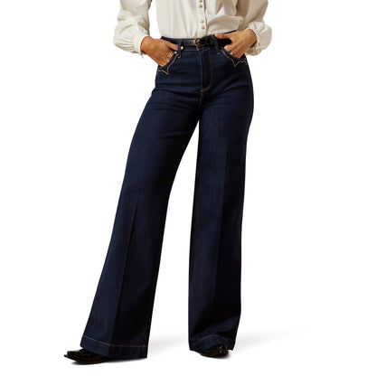 Ariat Women's Ultra High Rise Wide Leg - Veronica Rinse