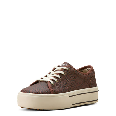 Ariat Womens Skylar - Brown Floral Emboss