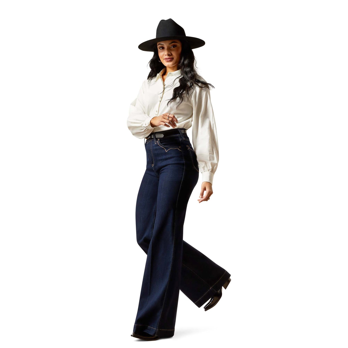 Ariat Women's Ultra High Rise Wide Leg - Veronica Rinse