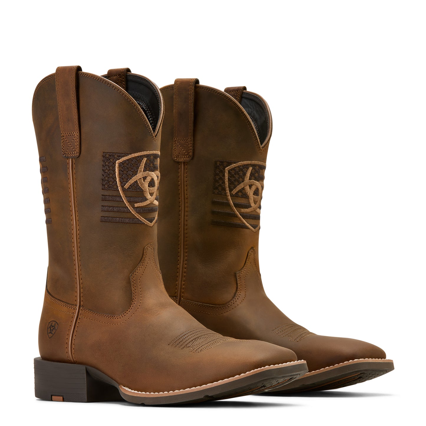 Ariat Mens Sport Freedom Cowboy Boot - Distressed Brown