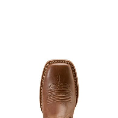 Ariat Women's Showdown Western Boot - Dark Tan/Vino