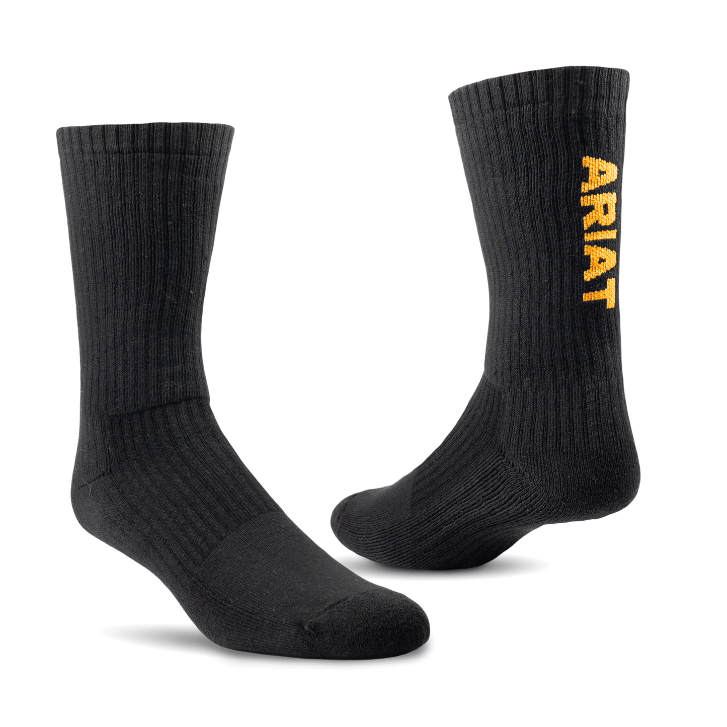 Ariat Premium Cotton Crew Socks 3 Pack