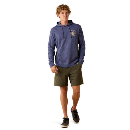 Ariat Men's Lightweight Retro Hoodie - Nightshadow