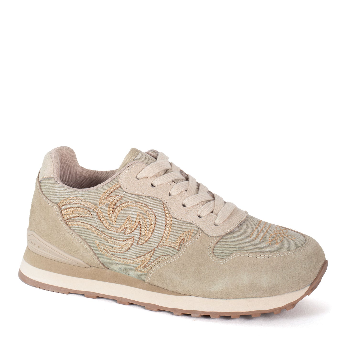 Roper Women's Giddy Up - Creme Suede 09-021-1797-3762