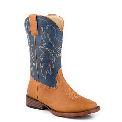 Roper Kid's Heritage Tan/Navy 09-018-1900-3621