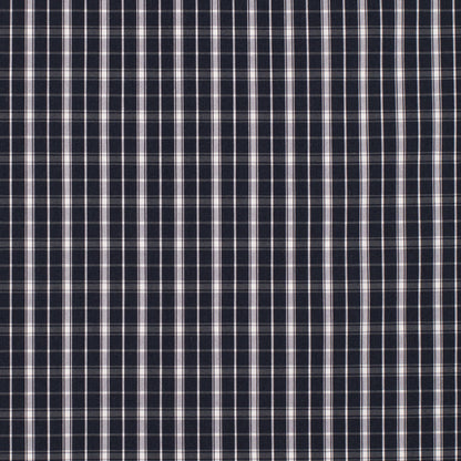 Just Country Men's Austin Full Button Long Sleeve Print Workshirt - White, Navy & Grey Check