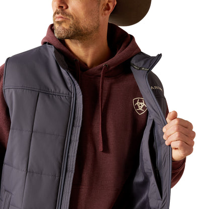 Ariat Mens Crius Insulated Vest - Odyssey Grey