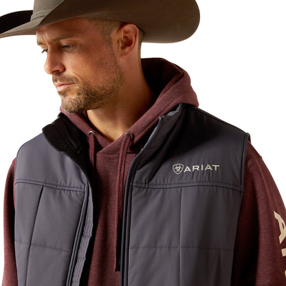 Ariat Mens Crius Insulated Vest - Odyssey Grey