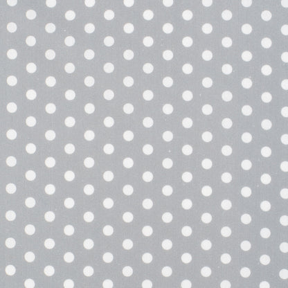 Just Country Carlee Doubled Sided Scarf - Smoke Grey & White Polka Dots /Raspberry & White Polka Dots