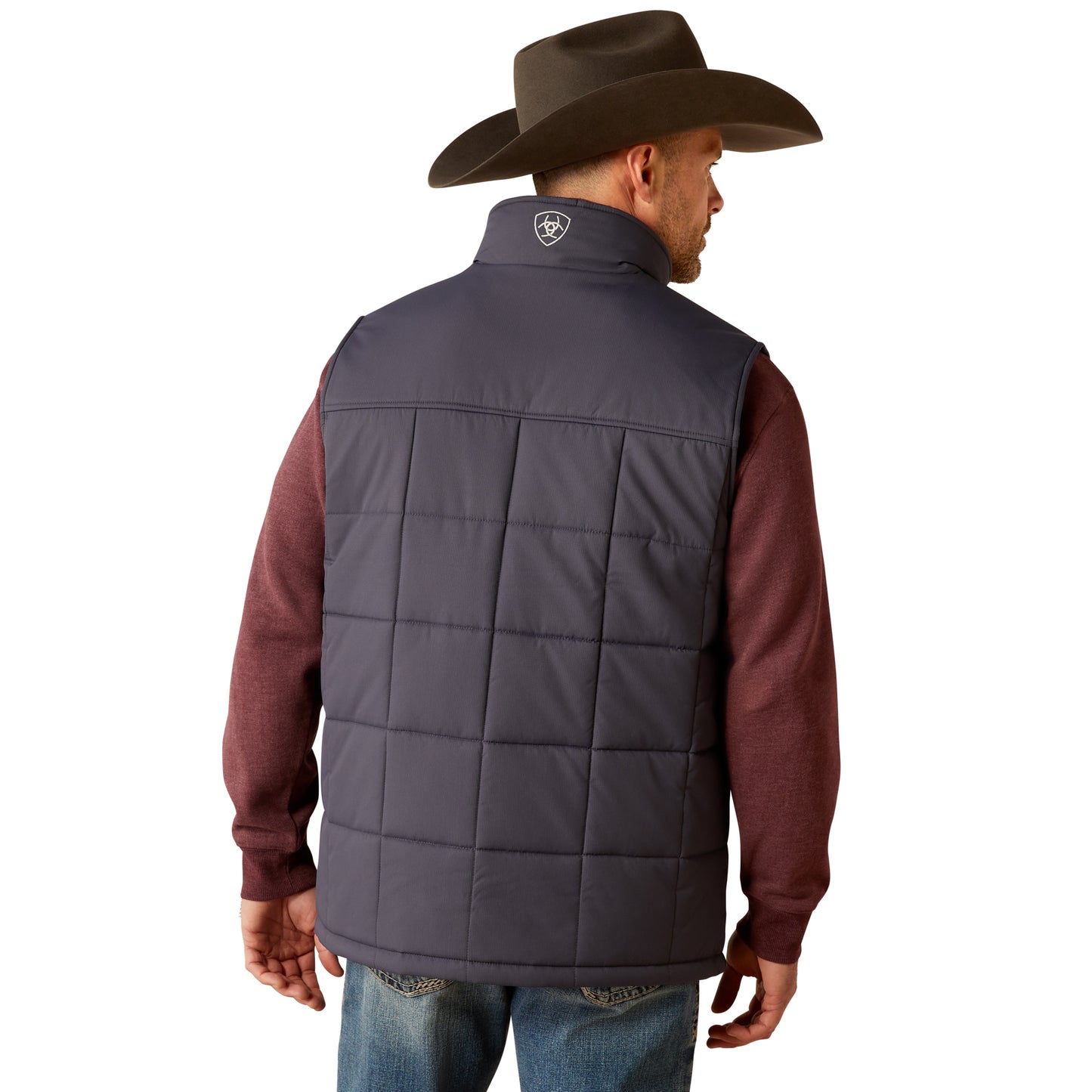 Ariat Mens Crius Insulated Vest - Odyssey Grey