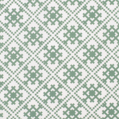 Just Country Carlee Doubled Sided Scarf -Eucalyptus & White/White & Eucalyptus Tile