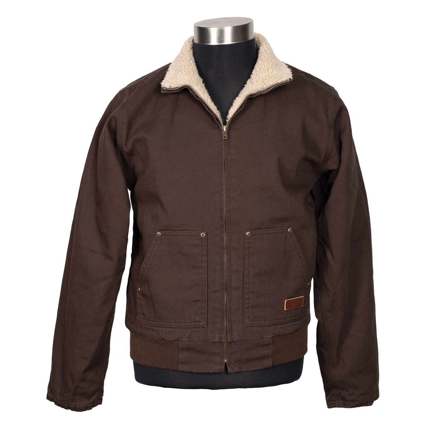 Just Country Kids- Junior Diamantina Sherpa Jacket - Chocolate