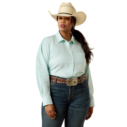 Ariat Women's Kirby Long Sleeve Shirt - Holiday Stripe