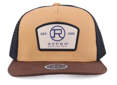 Roper Truckers Cap Tan 3-077-0501-0807