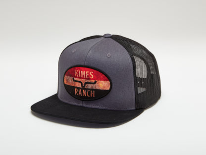 Kimes Ranch American Standard Trucker Cap Charcoal