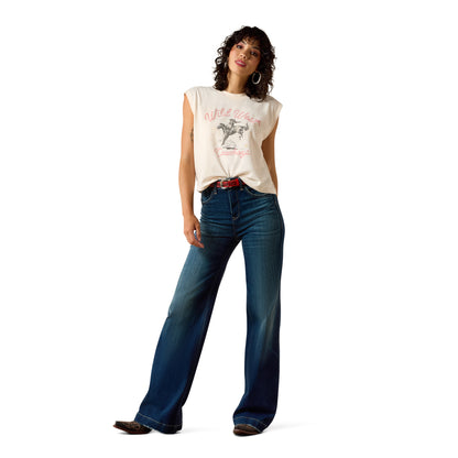 Ariat Women's Ultra High Rise Penelope Wide Leg Jeans - Lakewood