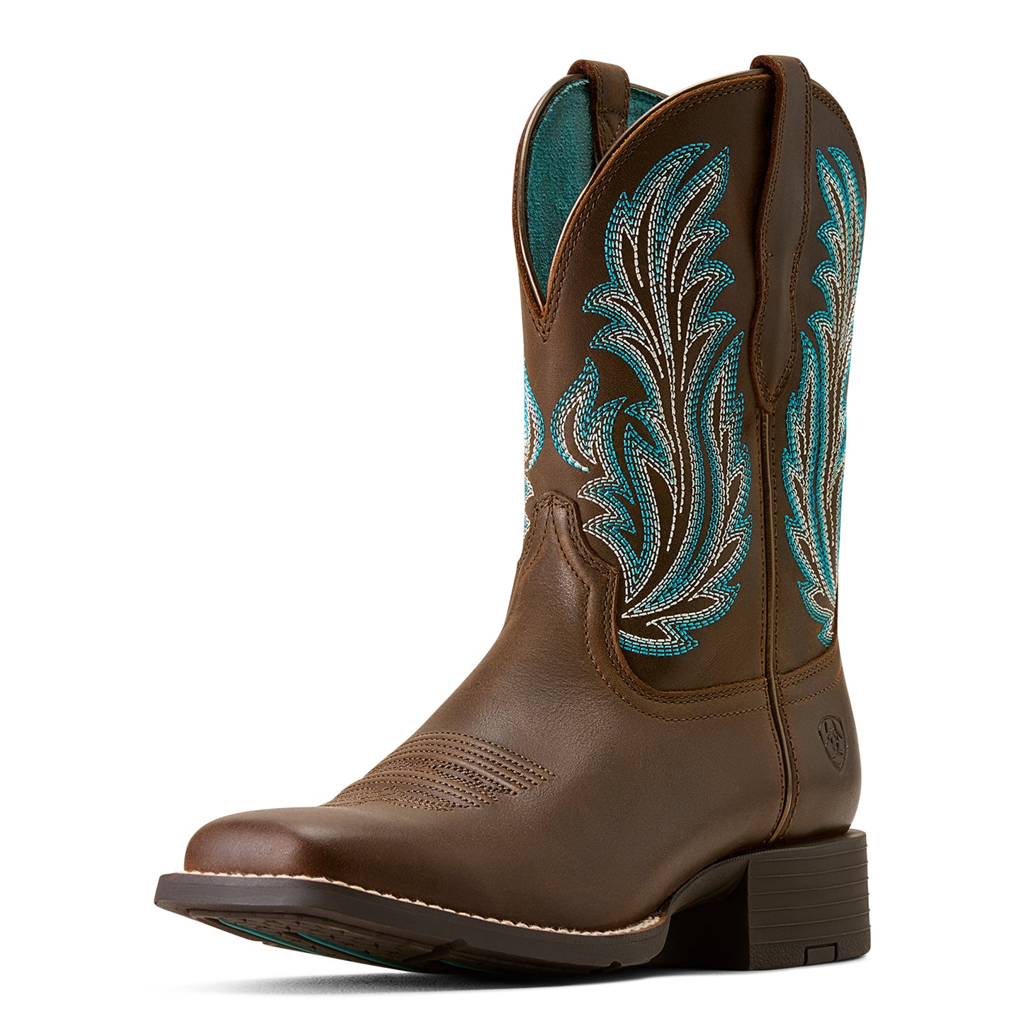 Ariat Ladies Round Up Filly Western Boot - Dark Cacao