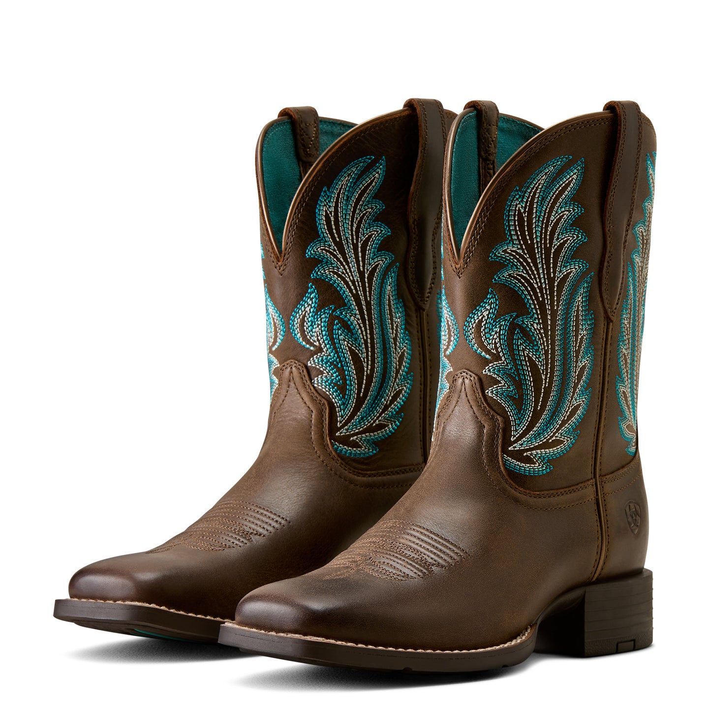 Ariat Ladies Round Up Filly Western Boot - Dark Cacao