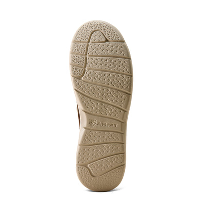 Ariat Women's Hilo - Coffee Bean Suede/ Speckled Cow Print