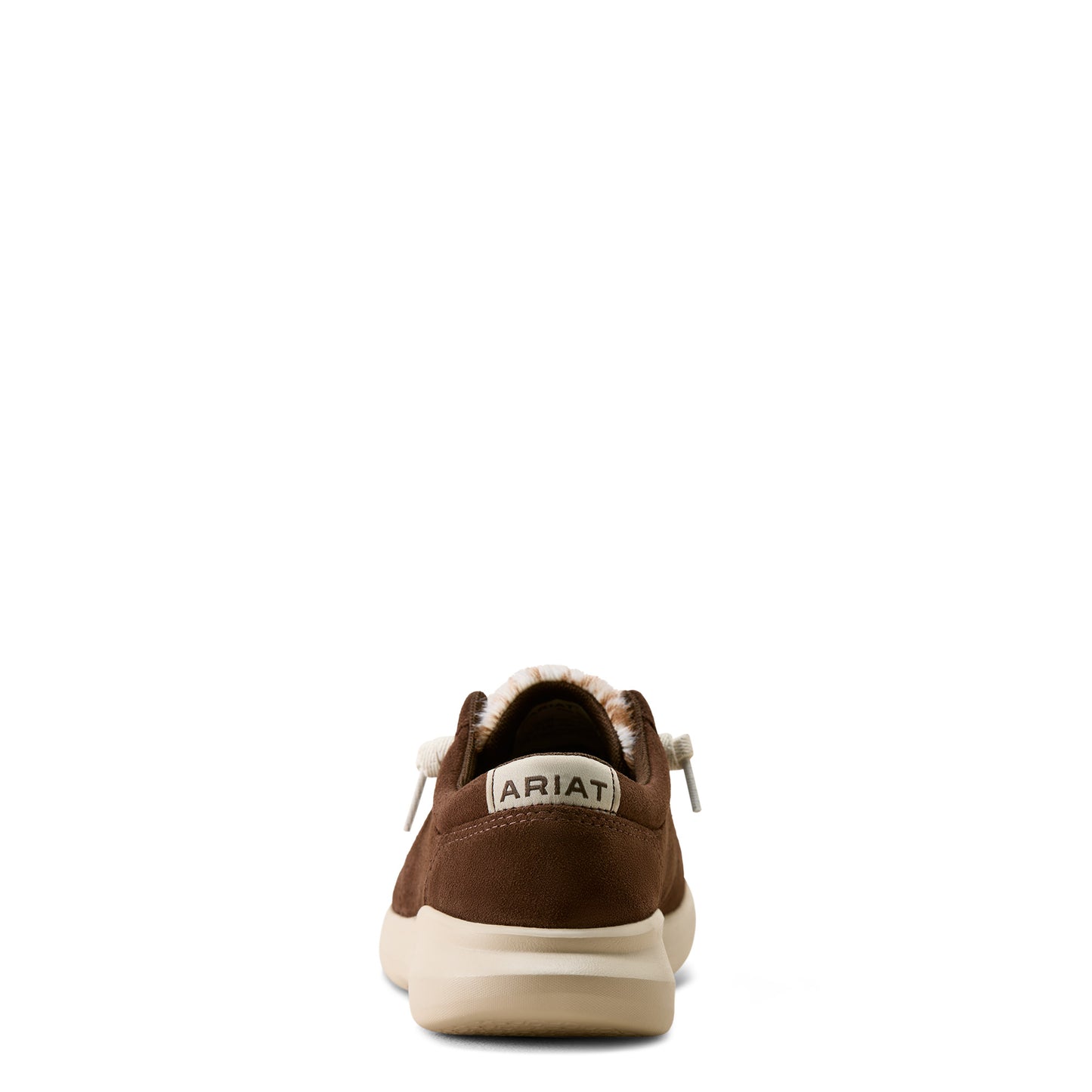 Ariat Women's Hilo - Coffee Bean Suede/ Speckled Cow Print