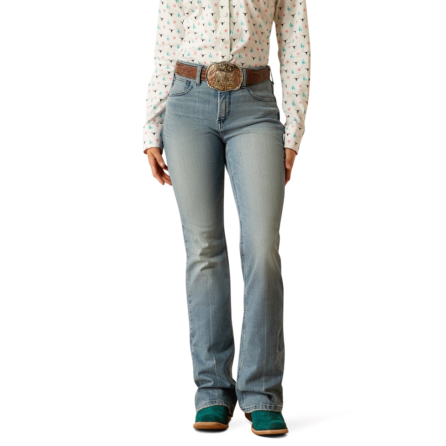 Ariat Womens High Rise Boot Cut Bessie Sabine