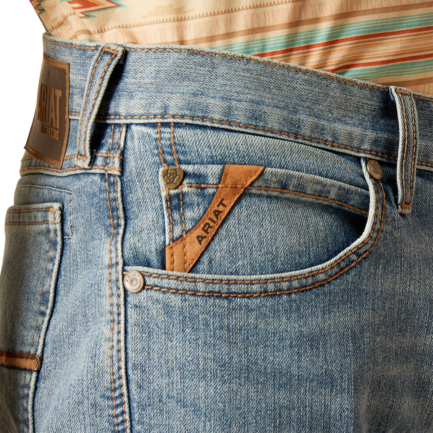 Ariat Mens M7 Performance Pro Straight Leg Stretch  Ray Lindo Jeans