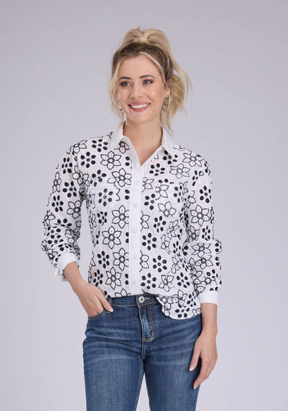 Roper Womens Five Star Collection Long Sleeve Shirt 03-050-0565-2092