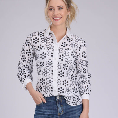 Roper Womens Five Star Collection Long Sleeve Shirt 03-050-0565-2092