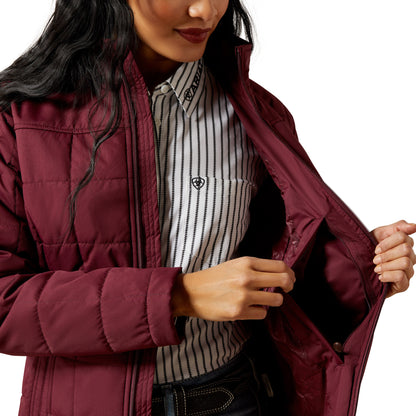 Ariat Women's Crius Insulated Jacket - Windsor Wine