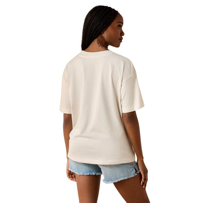 Ariat Women's Buck Wild T'Shirt- Natural