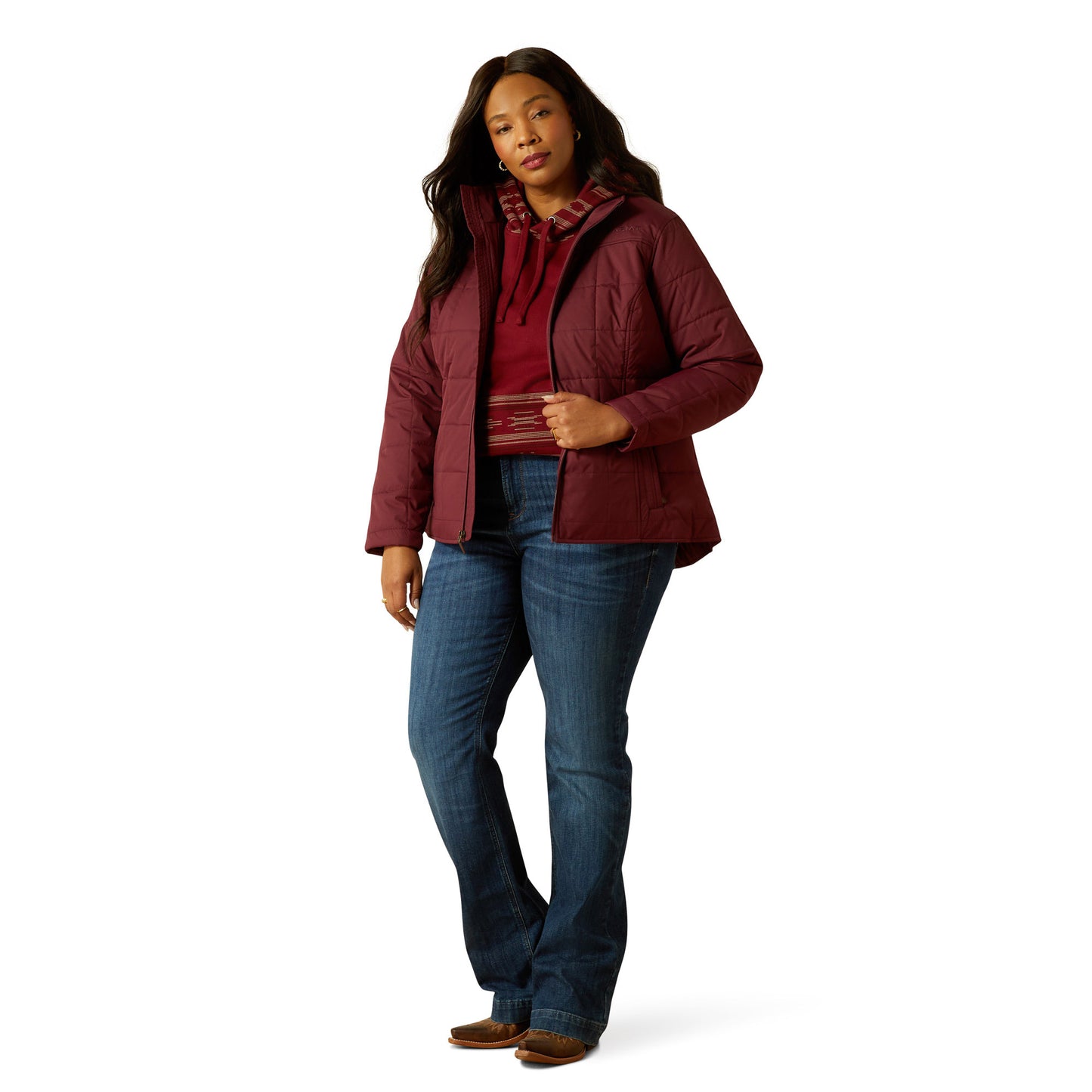 Ariat Women's Crius Insulated Jacket - Windsor Wine