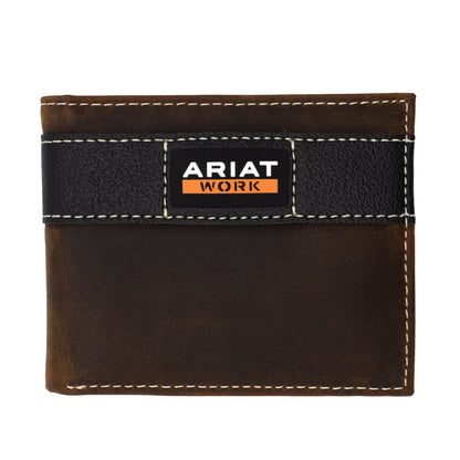 Ariat Bi-Fold Work Wallet - Brown